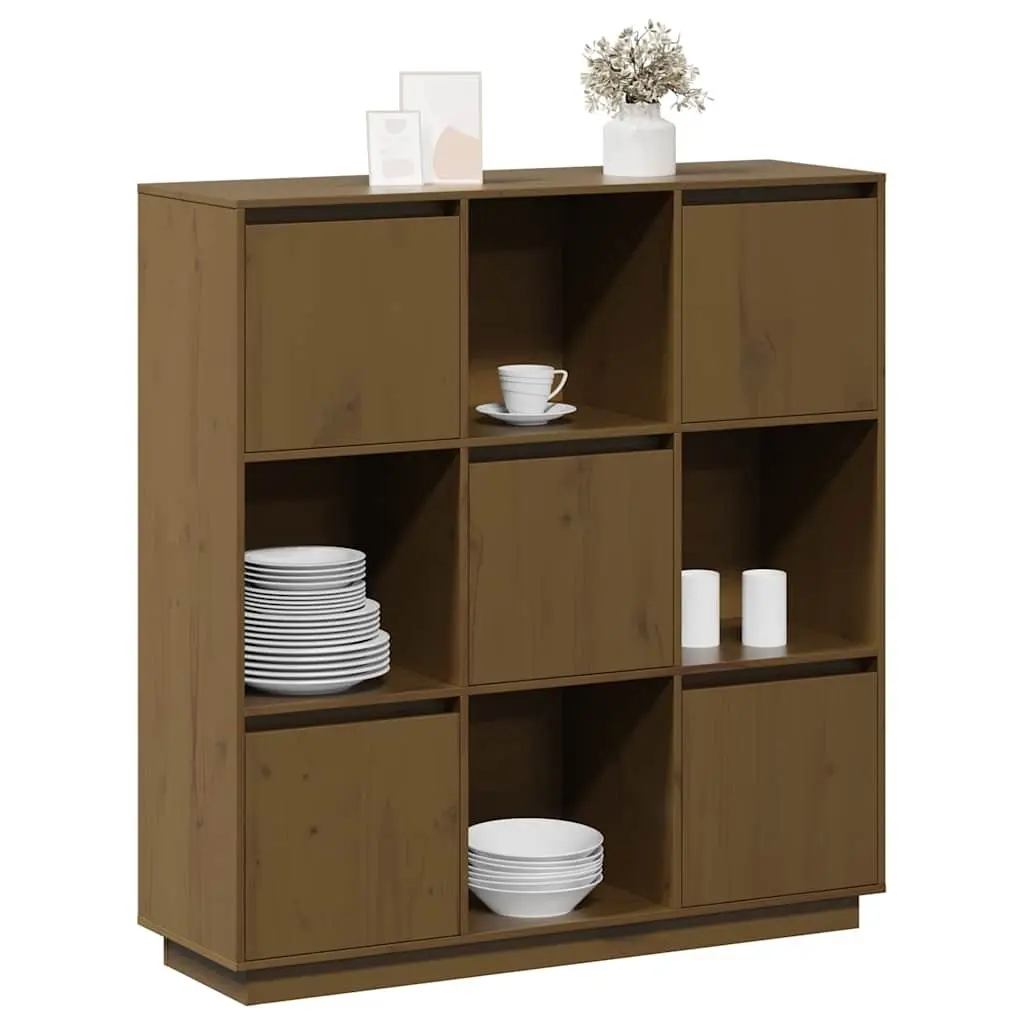 Highboard Cabinet with 5 Doors for Home Organization
