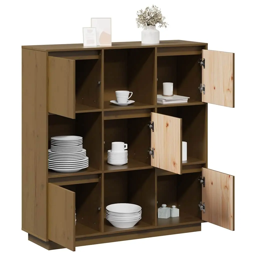 Highboard Cabinet with 5 Doors for Home Organization