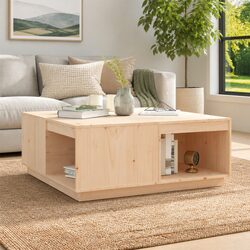 Coffee Table for Living Room 100x101x40.5cm