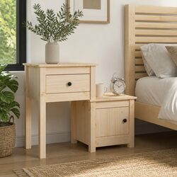 Functional Nightstand for Organized Bedroom Storage