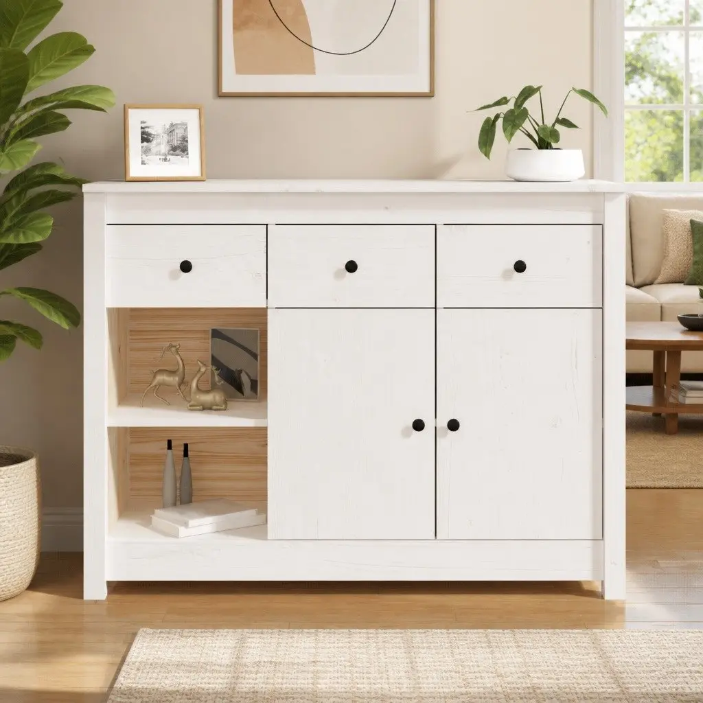 White Sideboard for Various Living Spaces
