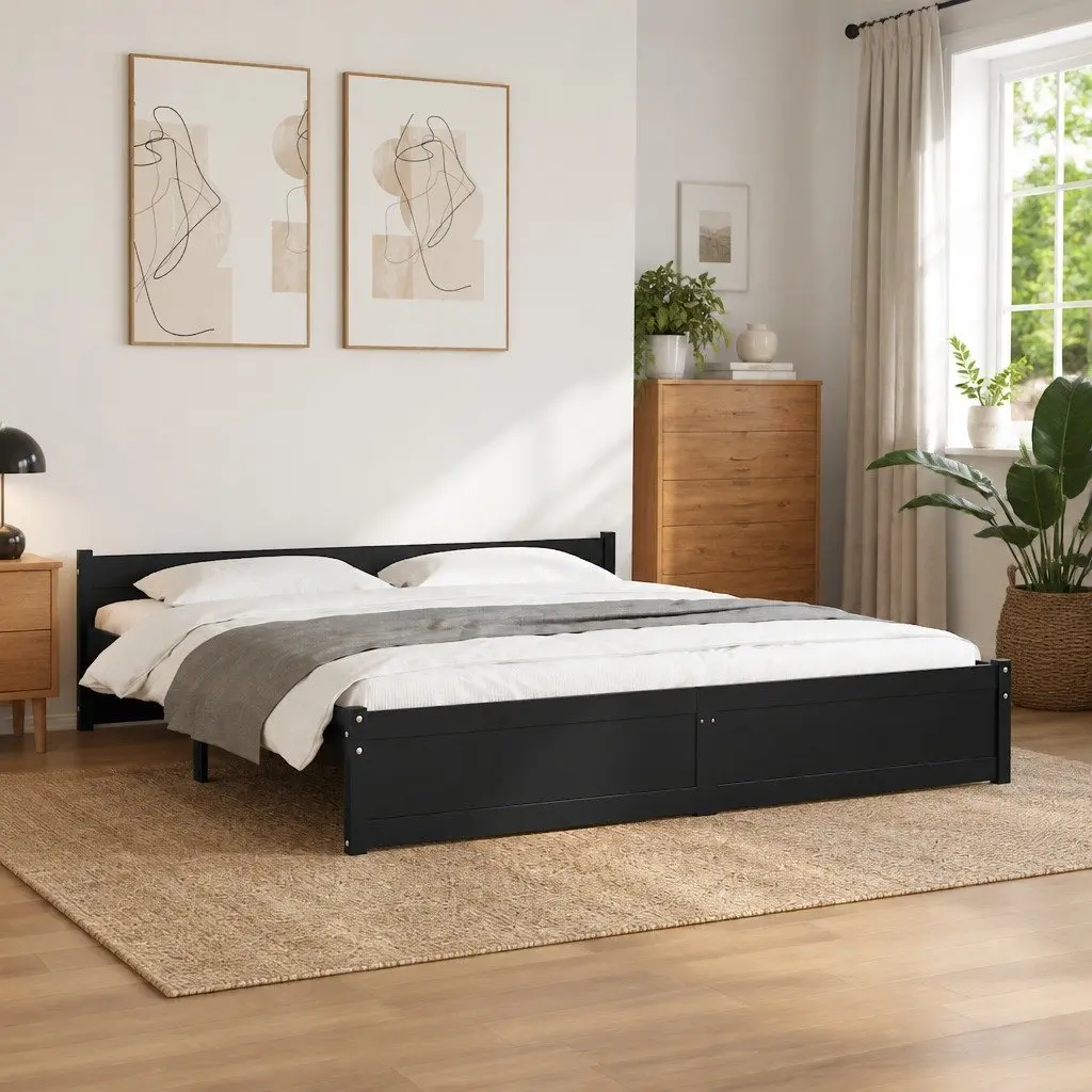 King Bed Frame 183x203cm for Any Bedroom Setup
