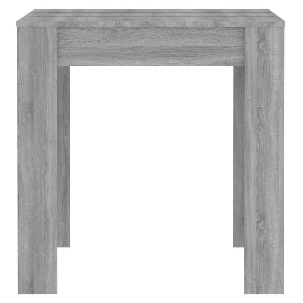 Dining Table Engineered Wood 140 x 74.5 x 76 cm Grey