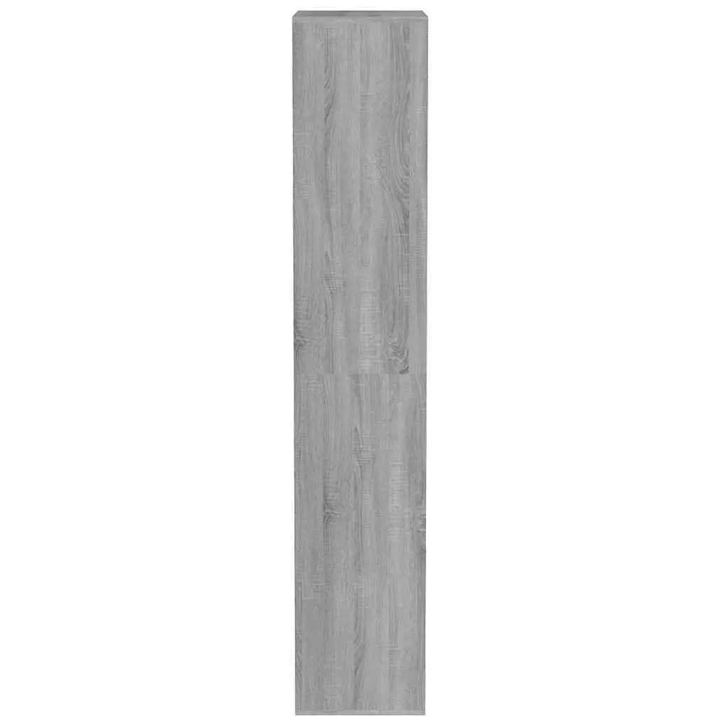 Shoe Cabinet Grey Sonoma 54x34x183 cm Storage Organiser Engineered Wood