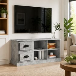 Functional Grey TV Cabinet for Any Living Space