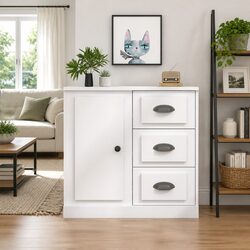 Functional White Sideboard for Every Room in Your Home