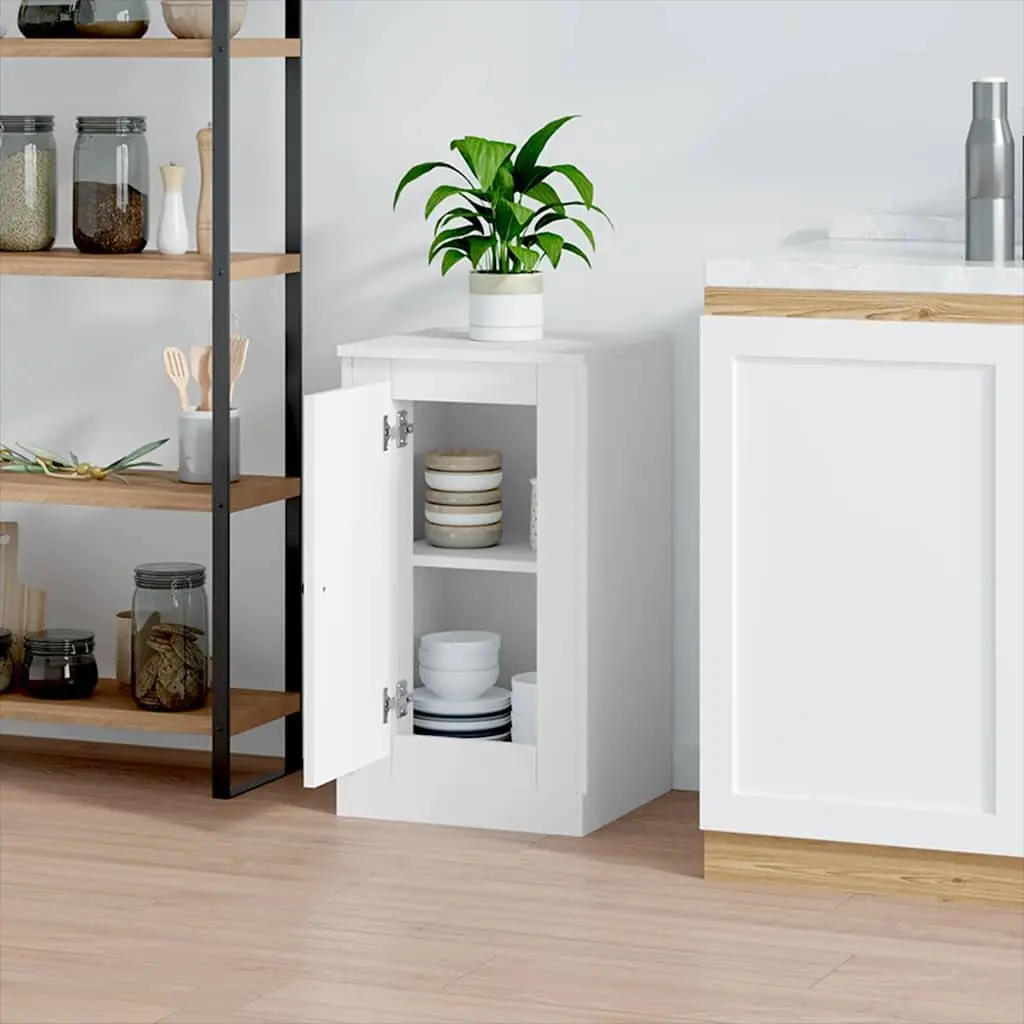 White Sideboard for Organizing Daily Essentials