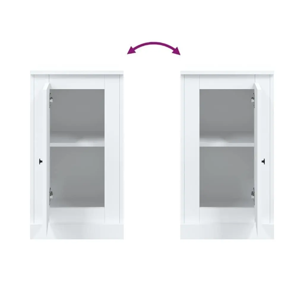 White Sideboard for Organizing Daily Essentials