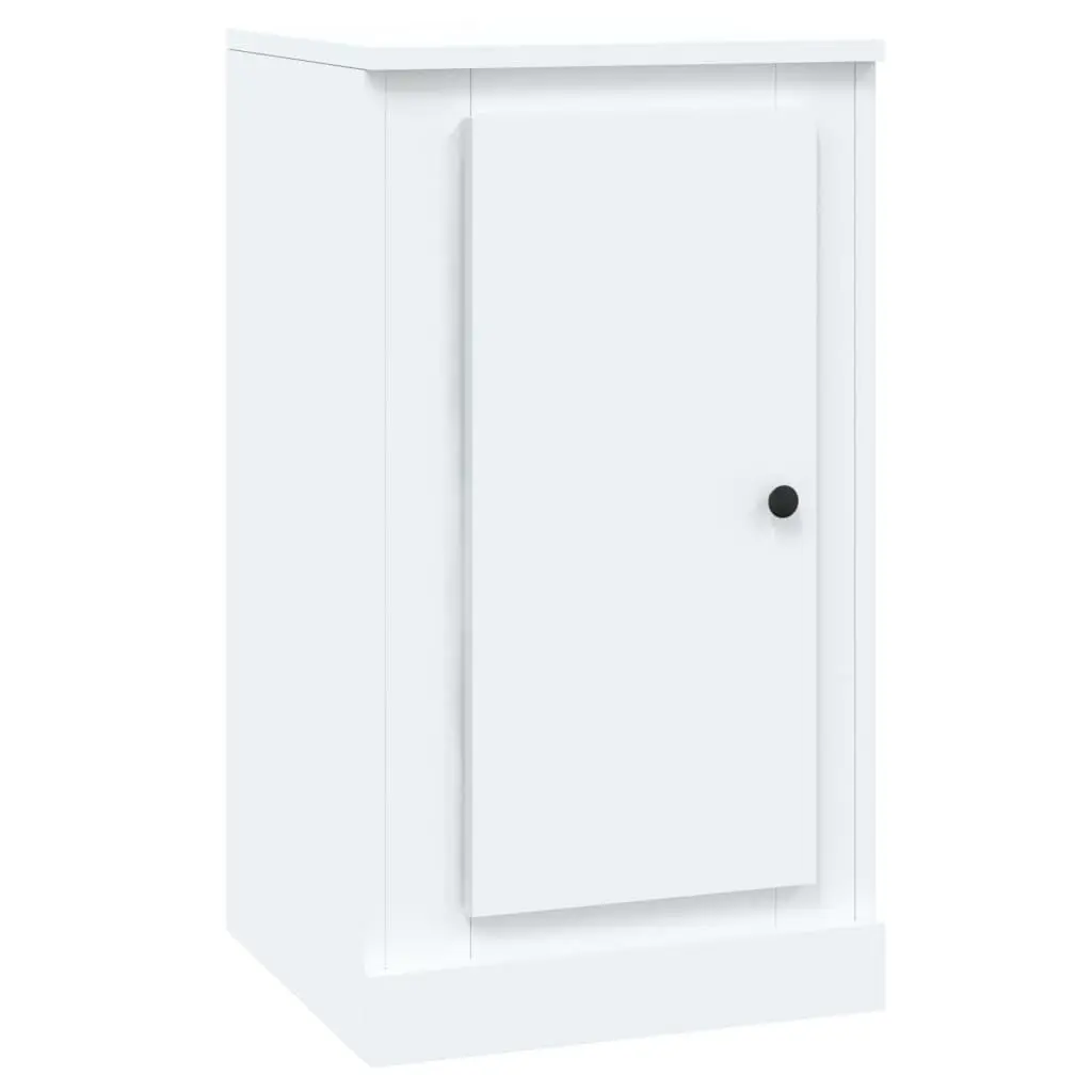 Sideboards Engineered Wood 37.5 x 35.5 x 67.5 cm White Storage Cabinet Cupboard 2 pcs Home Furniture