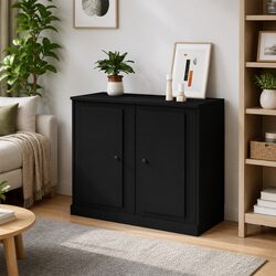 Functional Black Sideboards for Living Room or Bedroom