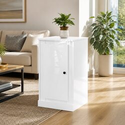 Versatile High Gloss White Sideboard for Your Home