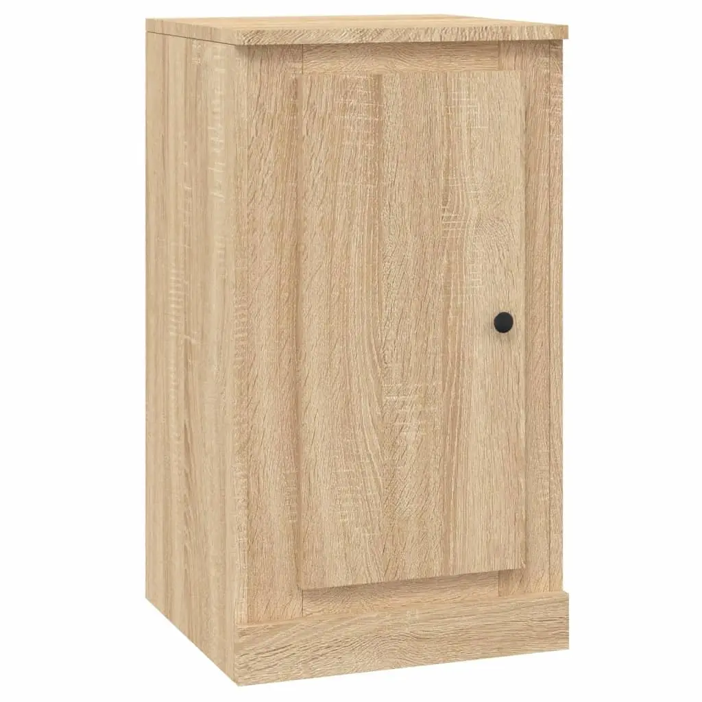 Sideboards 2 pcs Brown Engineered Wood Storage Cabinet Cupboard Display Unit