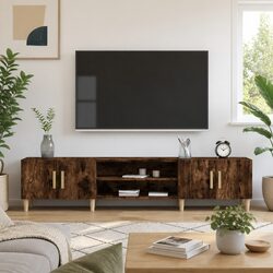 Functional Brown TV Cabinet for Everyday Use