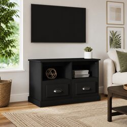 Functional Black TV Cabinet for Any Room