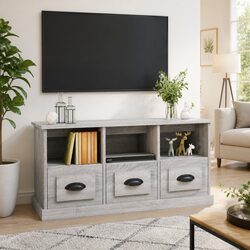 Functional Grey Sonoma TV Cabinet for Your Home