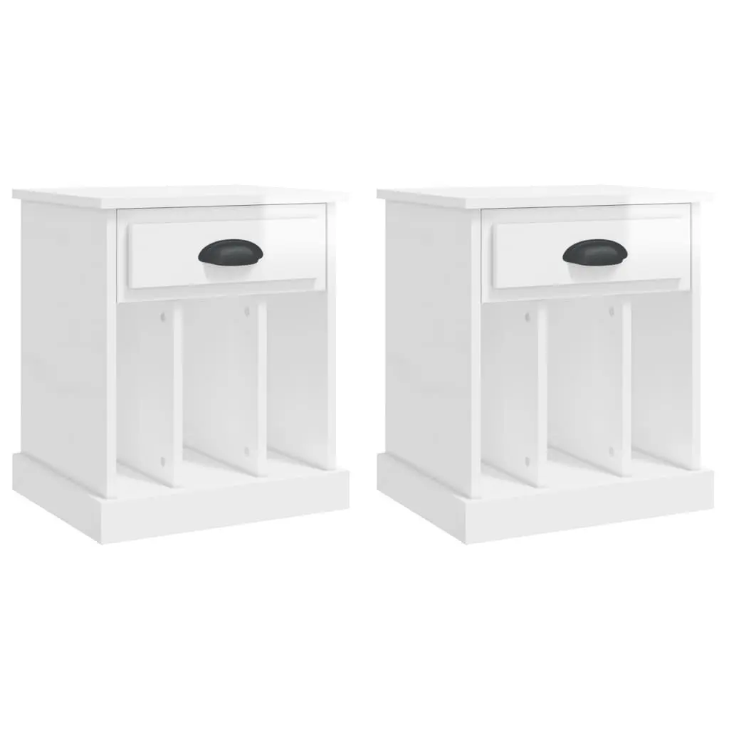Bedside Cabinets with Organized Storage