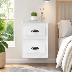 Practical Floating Bedside Cabinet for Your Home