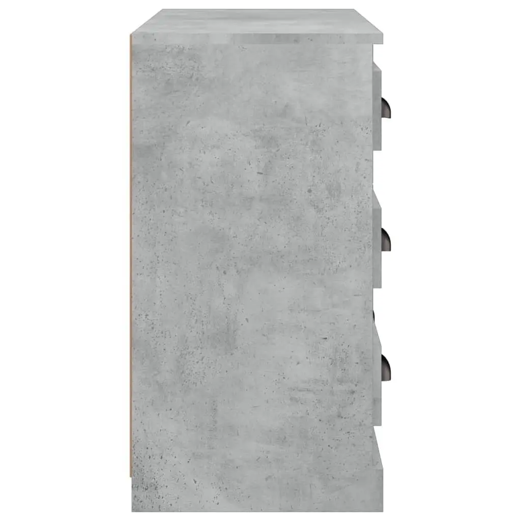 Sideboard Cabinet Storage Buffet Engineered Wood Grey 70x35.5x67.5cm