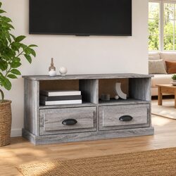 Versatile Grey TV Cabinet for Your Living Room