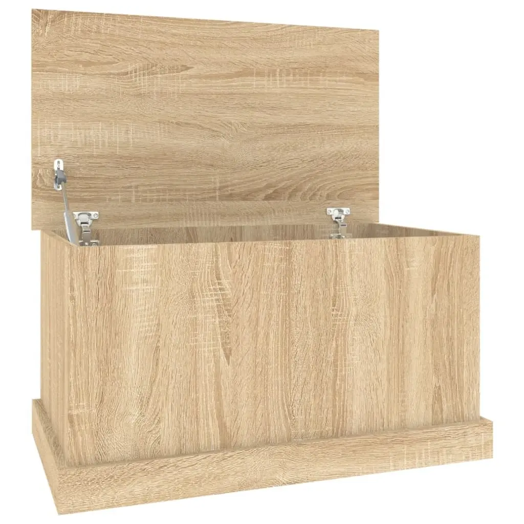 Storage Chest Box Engineered Wood Brown Sonoma Oak 70x40x38cm Bedroom Living