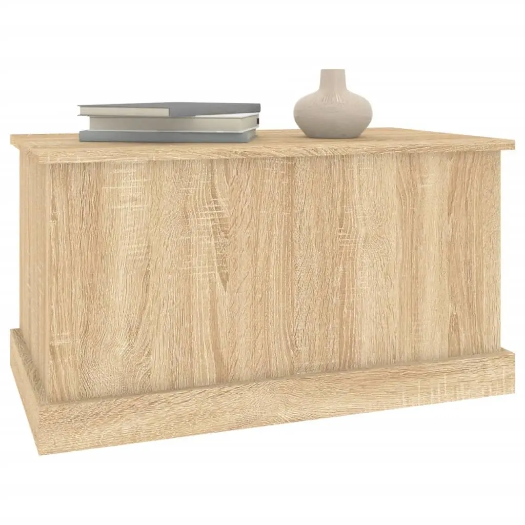 Storage Chest Box Engineered Wood Brown Sonoma Oak 70x40x38cm Bedroom Living