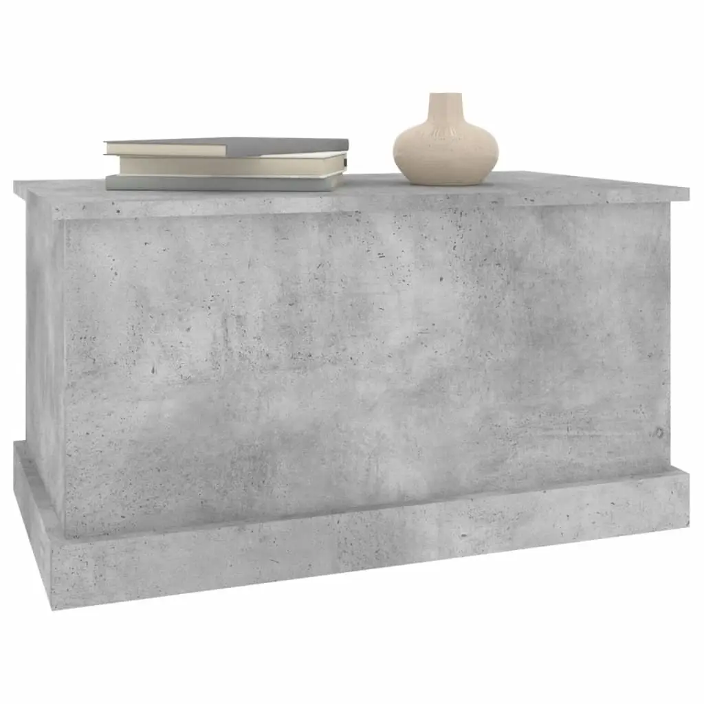 Storage Box Grey 70x40x38 cm Engineered Wood Chest Organiser Bedroom Living