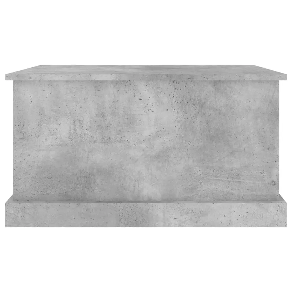 Storage Box Grey 70x40x38 cm Engineered Wood Chest Organiser Bedroom Living