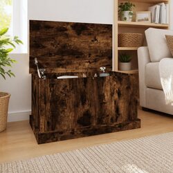 Versatile Brown Storage Chest 70x40x38 cm for Home Use