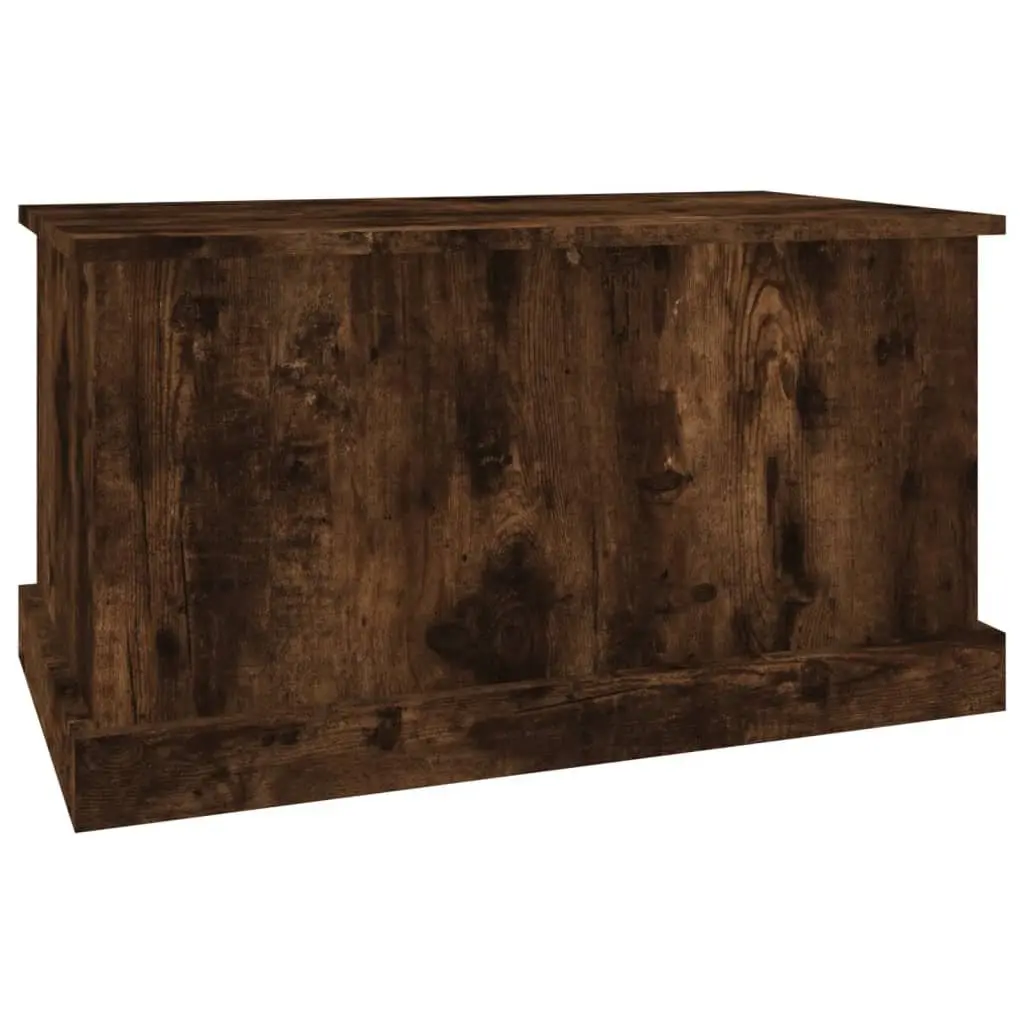Engineered Wood Storage Chest Brown 70x40x38 cm Box for Living Room Organiser with Removable Lid