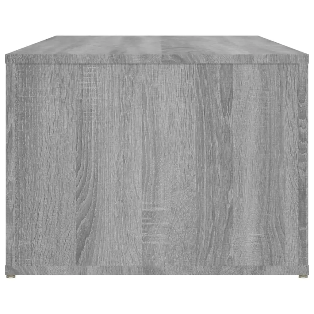Coffee Table Grey Sonoma 100x50x36 cm Modern Living Room Storage Organiser