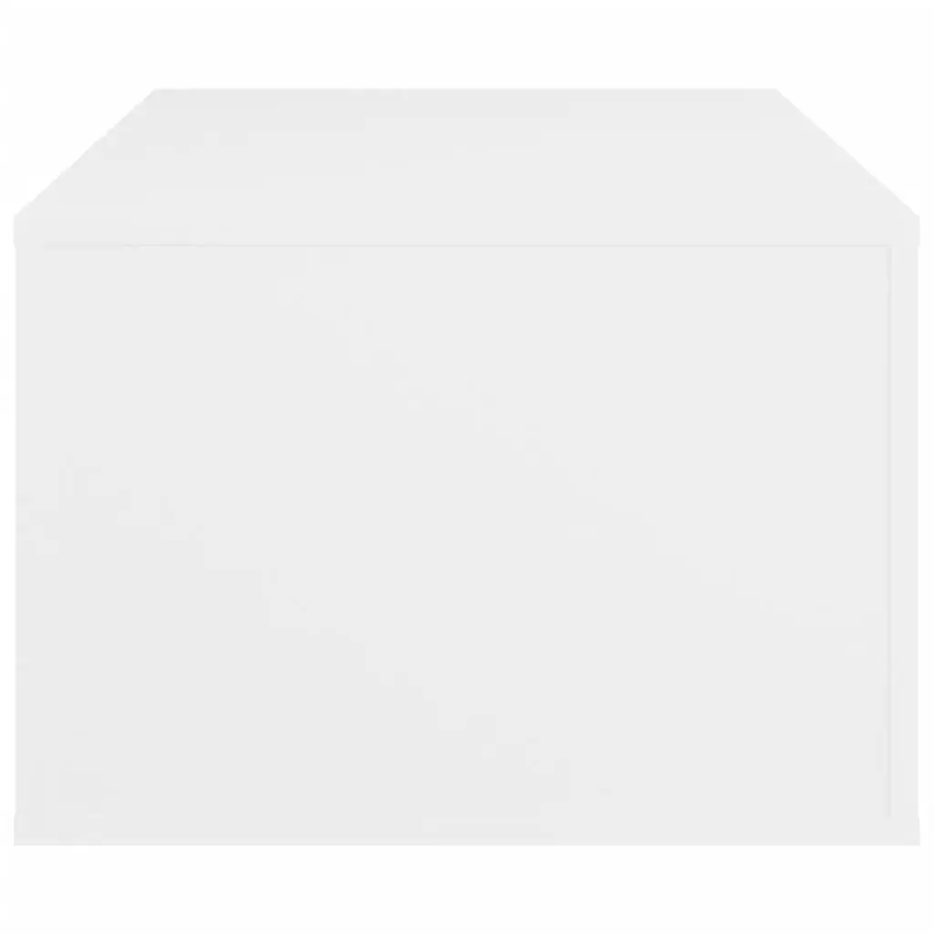 Coffee Table Engineered Wood 100x50.5x35 cm White with Drawer Storage Compartment