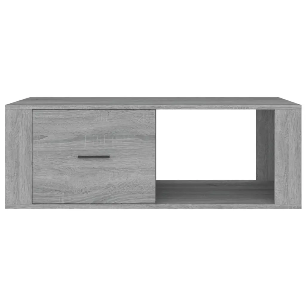 Coffee Table Engineered Wood 100cm Grey