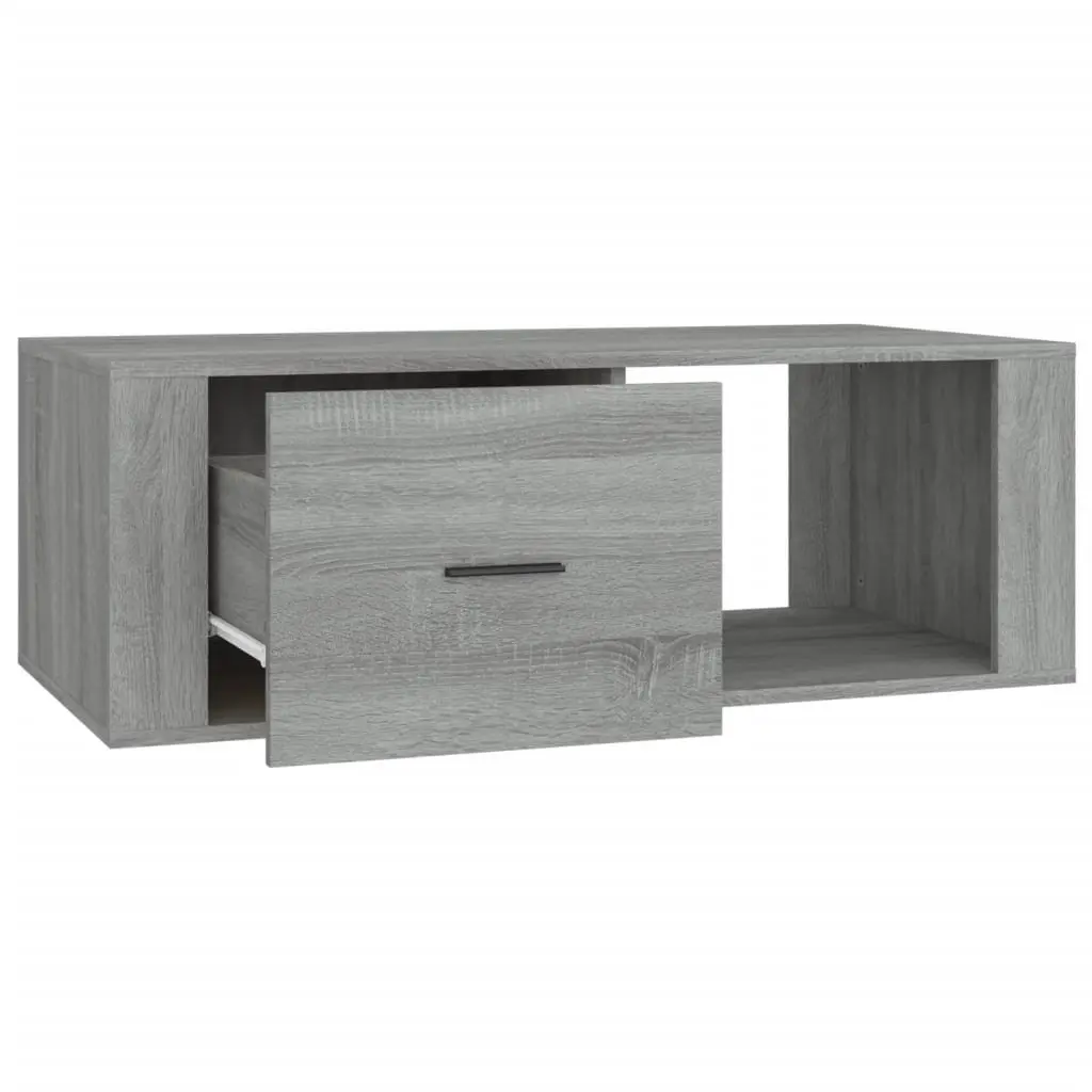 Coffee Table Engineered Wood 100cm Grey