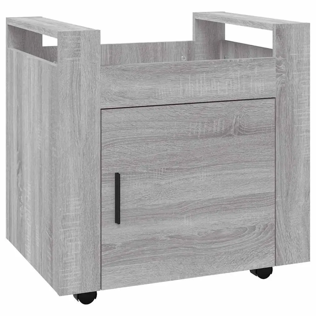 Grey Mobile Storage Trolley for Home