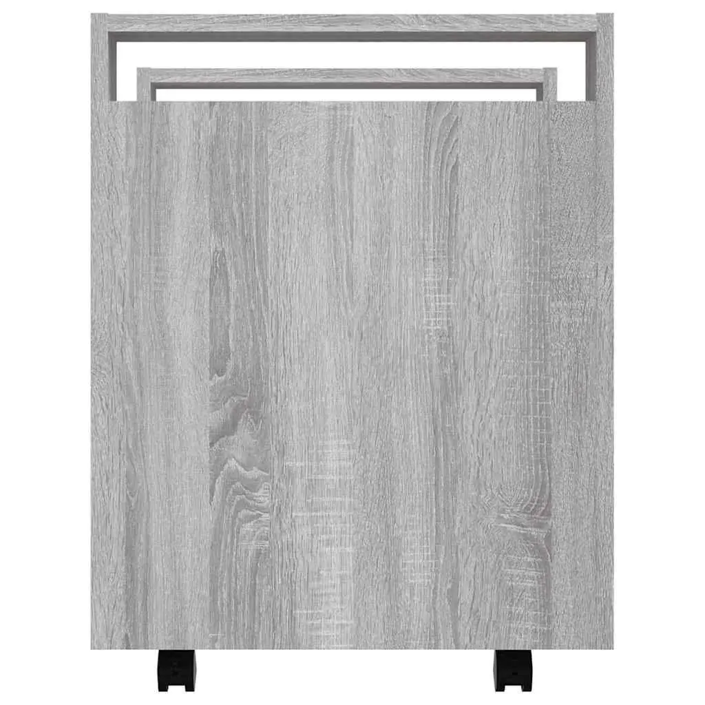 Grey Mobile Storage Trolley for Home
