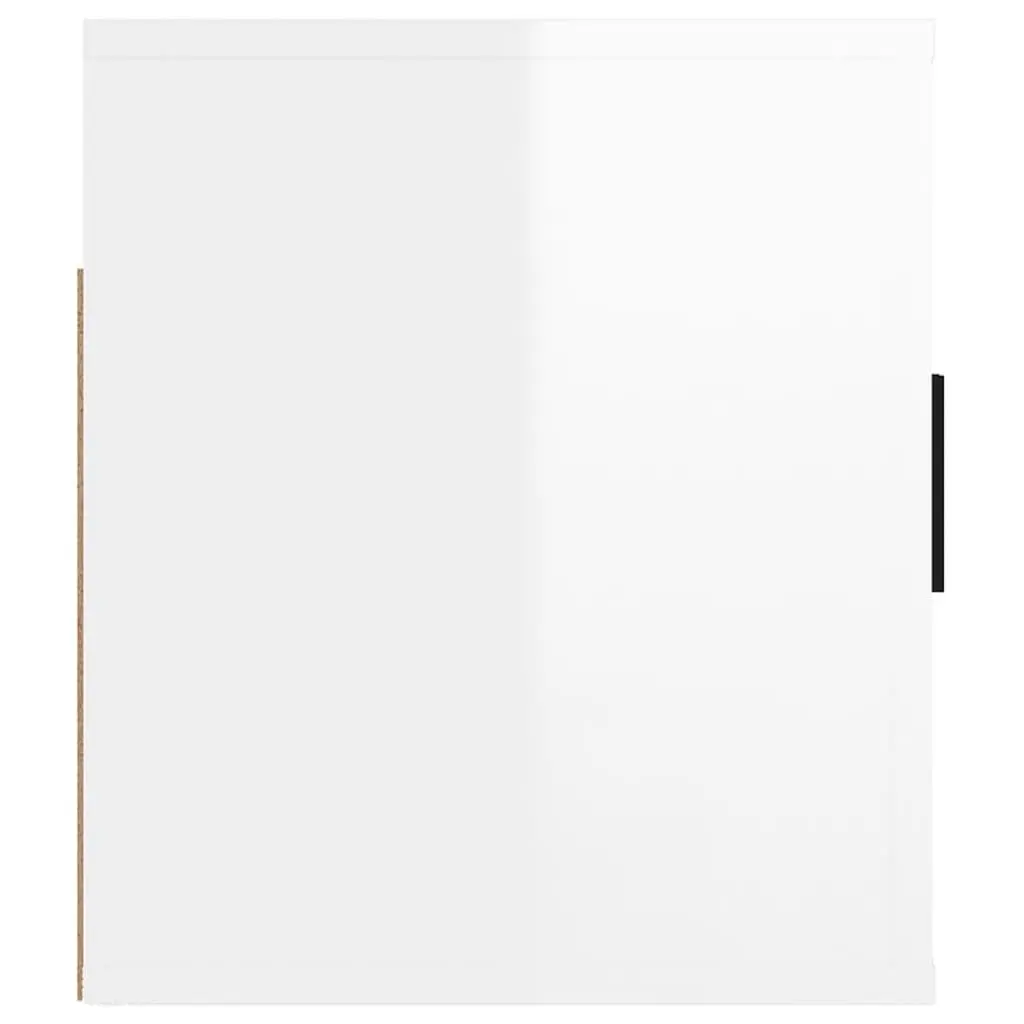 Wall Mounted TV Cabinet in White 80x34.5x40cm