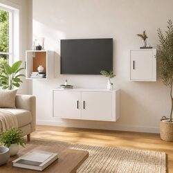 Practical Wall Mounted TV Cabinet for Home Use