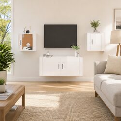Practical Wall Mounted TV Cabinet - Ideal for Any Room