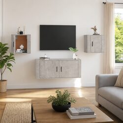 Practical Wall Mounted TV Cabinet for Everyday Use