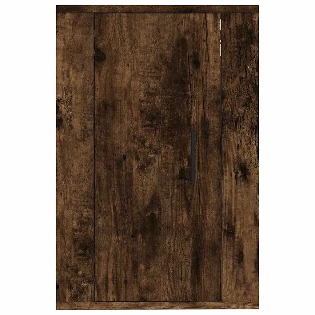 Wall Mounted TV Cabinet Engineered Wood 40x34.5x60cm Brown Storage Unit