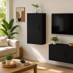 Functional Wall Mounted TV Cabinet for Modern Homes