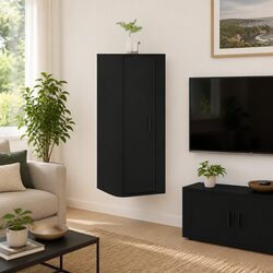Versatile Black TV Cabinet Perfect for Any Room
