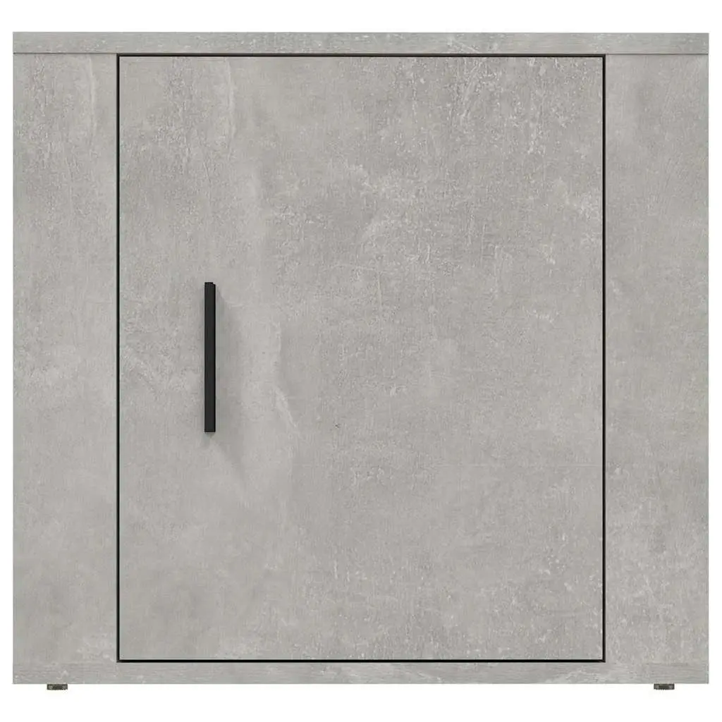 Bedside Cabinet Engineered Wood 50 x 39 x 47 cm Grey