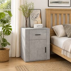 Ideal Grey Nightstand for Organized Storage Solutions