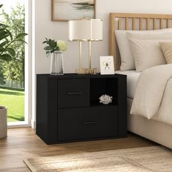 Practical Black Nightstand for Everyday Use
