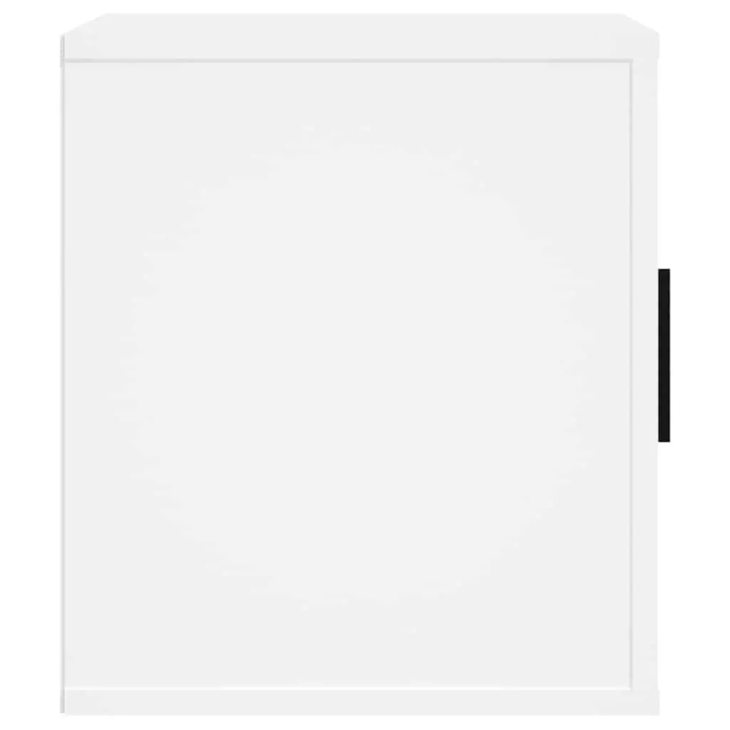 TV Cabinet White 100x35x40 cm Engineered Wood Media Storage Unit with Doors