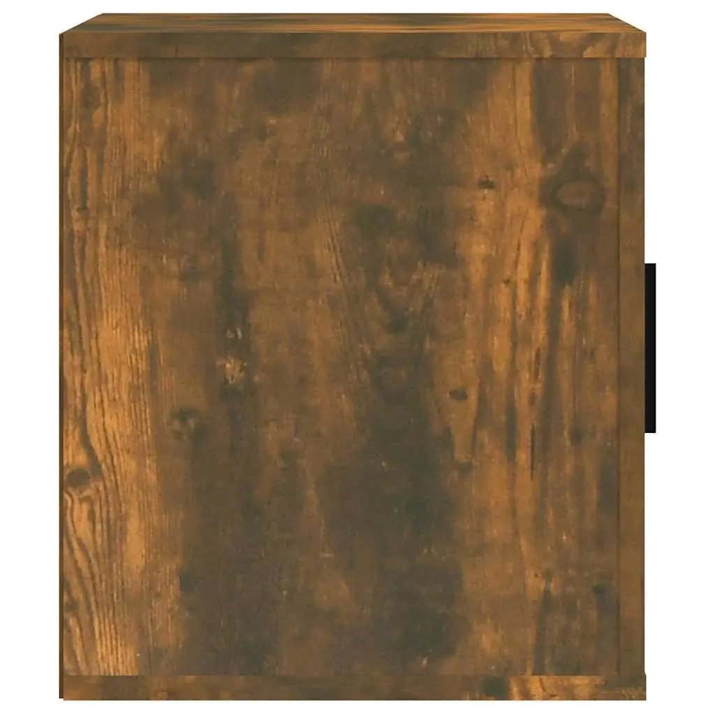 TV Cabinet Engineered Wood 100x35x40cm Brown Media Storage Unit with Compartments and Door