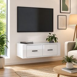 Functional Wall-Mounted TV Cabinet for Your Living Room