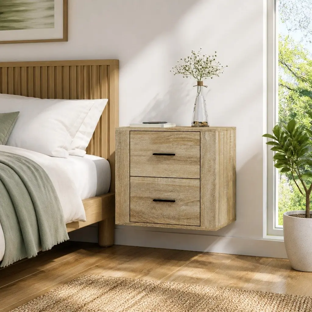 Wall-Mounted Cabinet for Bedroom Essentials 50x36x47cm