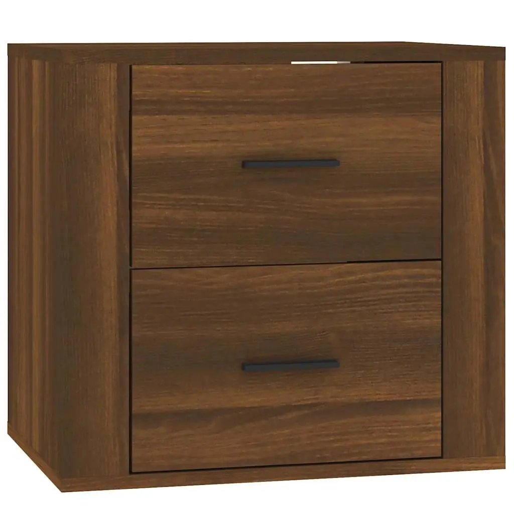 Wall-Mounted Bedside Cabinet for Small Spaces